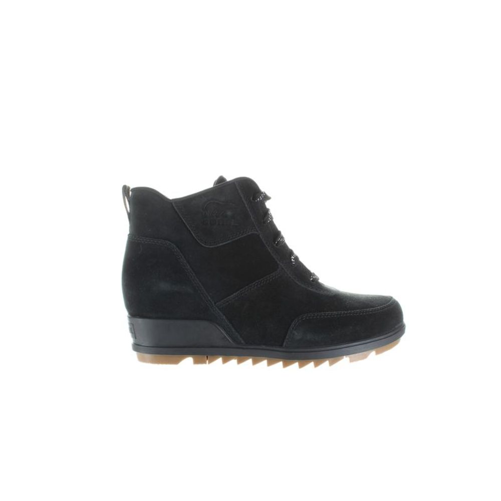 SOREL Womens Evie Black Hiking Boots Size 8 Medium (B, M) New